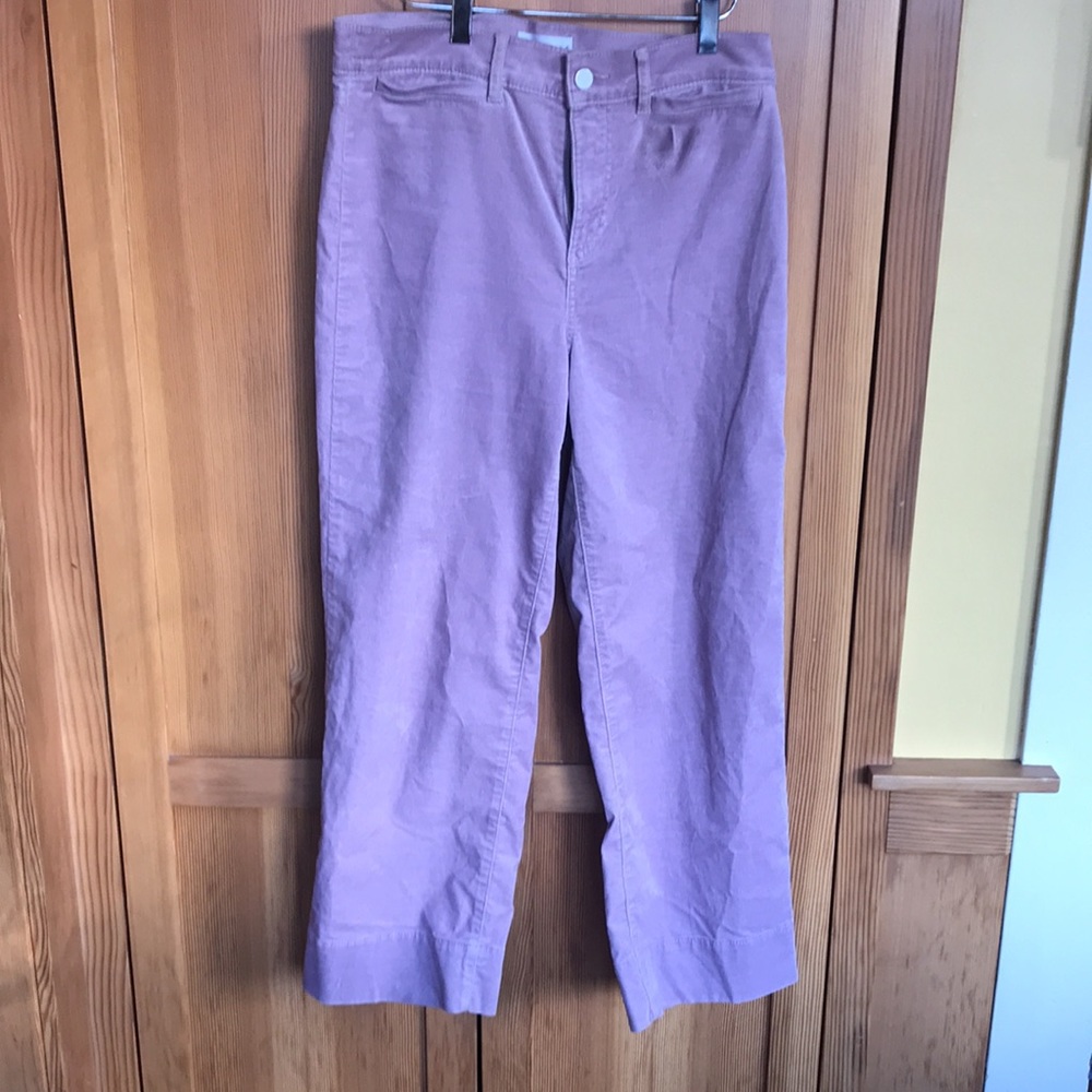 LOFT Straight Leg Pants in Lavender